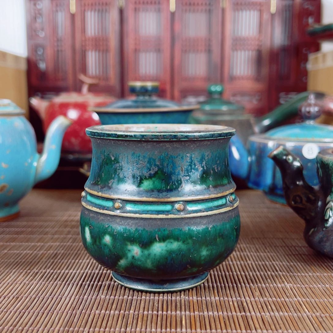 李自伟钧瓷主人杯祖母绿 神后原产地