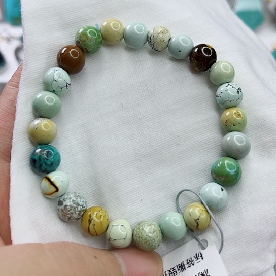 绿松石珠宝奇石未镶嵌