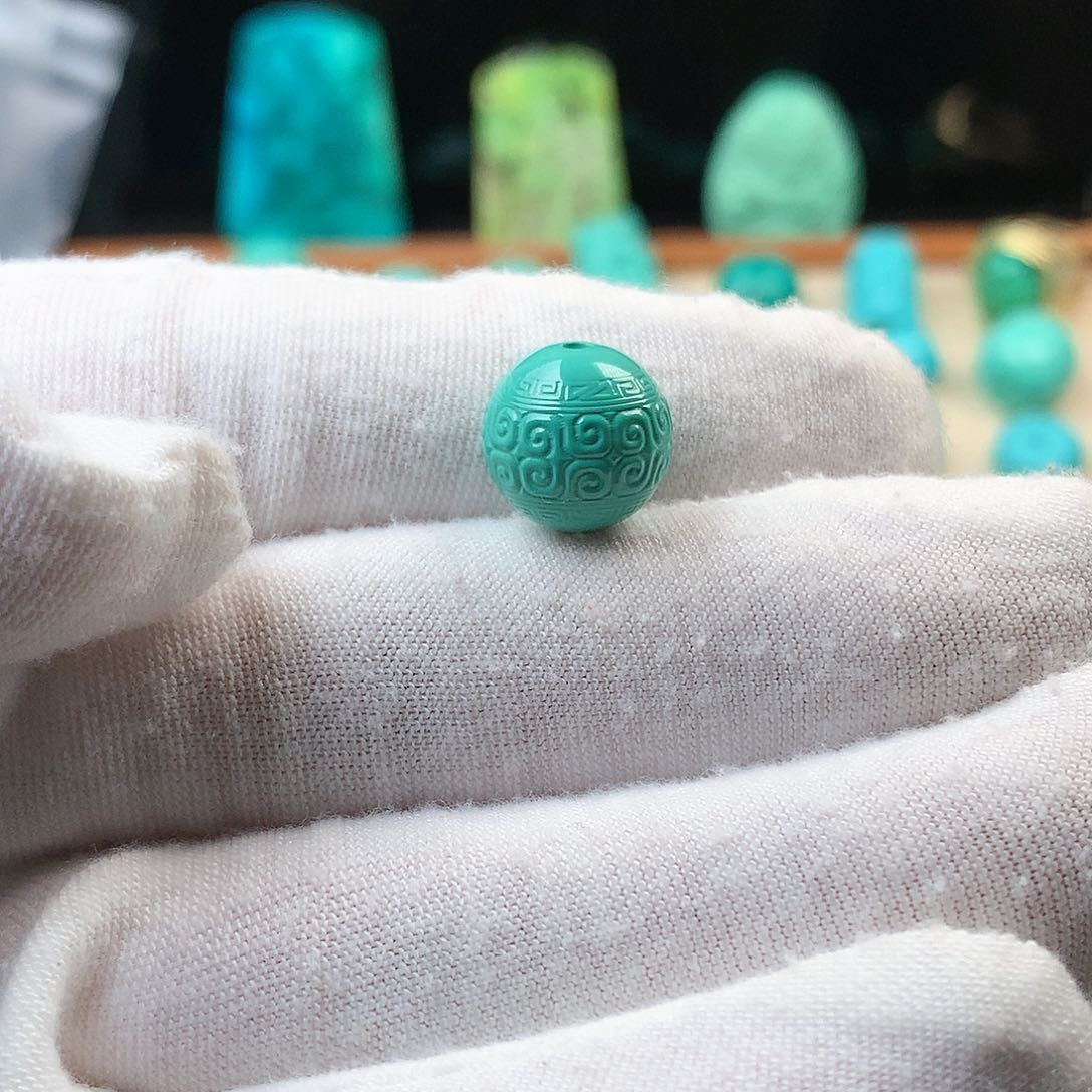 湖北原矿11.7mm回纹珠