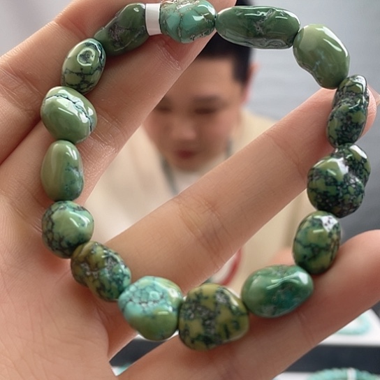 绿松石珠宝奇石未镶嵌