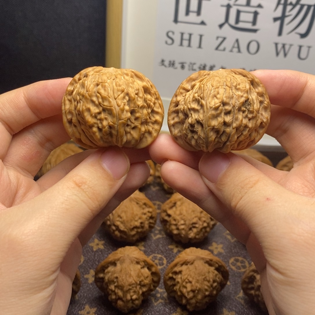 桃核把件涞水山地磨盘歪磨