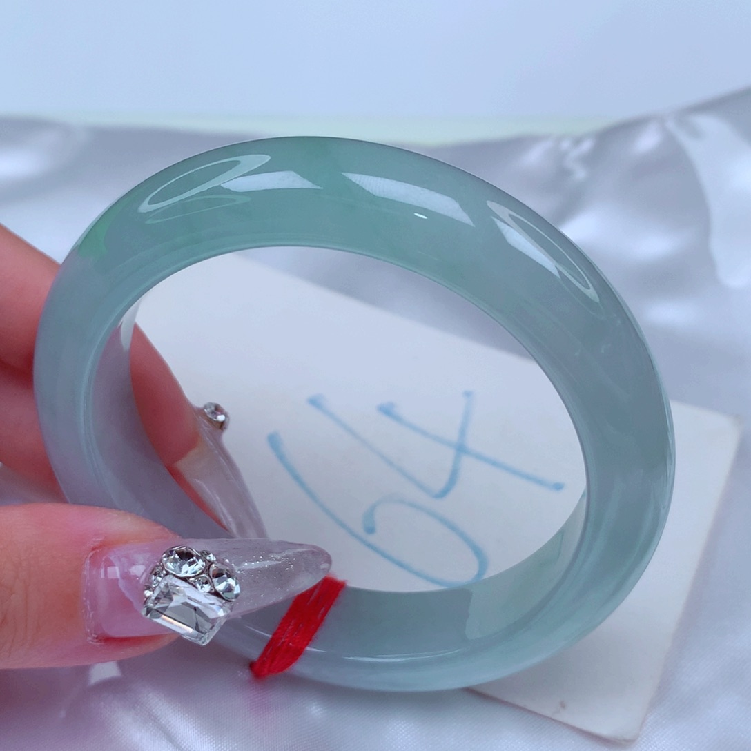 翡翠手镯未镶嵌天然缅甸翡翠A货手镯