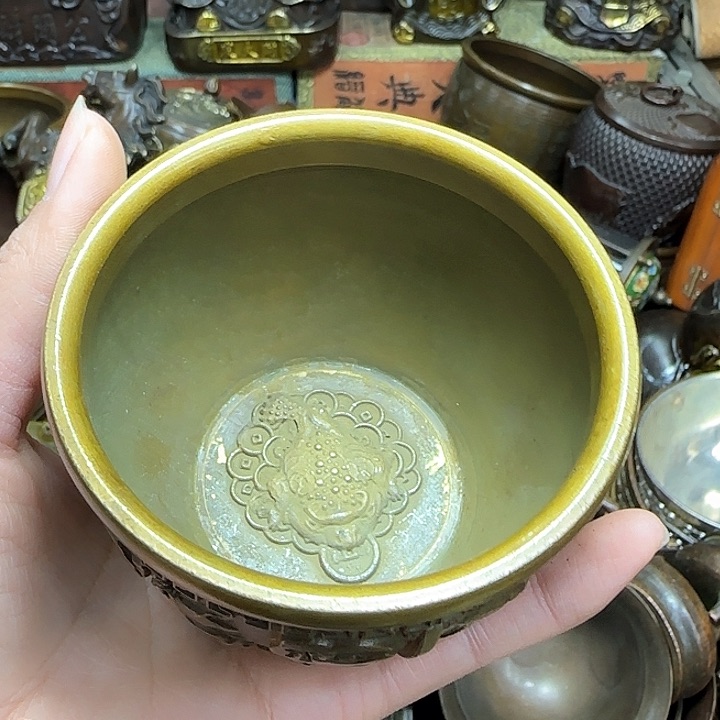 铜材质文玩客厅家具摆件