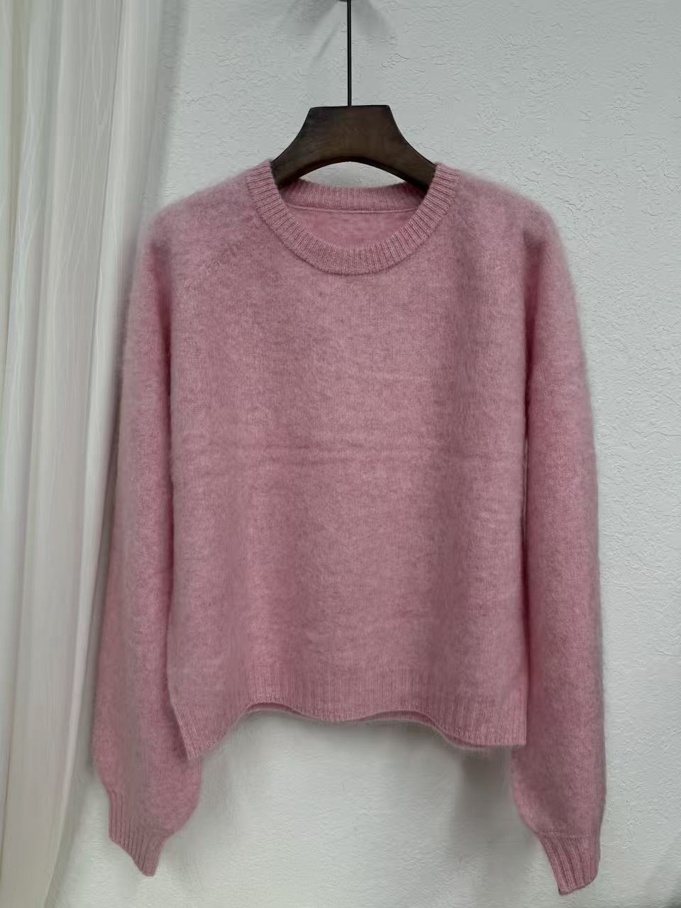 山羊绒拉绒加厚款圆领-30