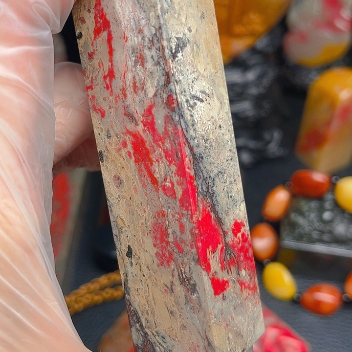 昌化石昌化鸡血石精品印章