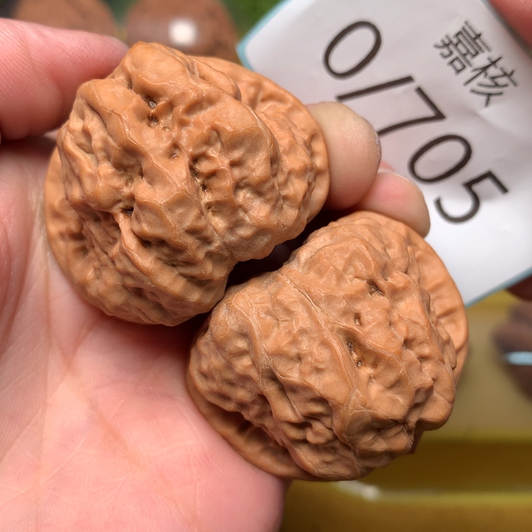 文玩核桃把件毕业肌肉开背蛙40