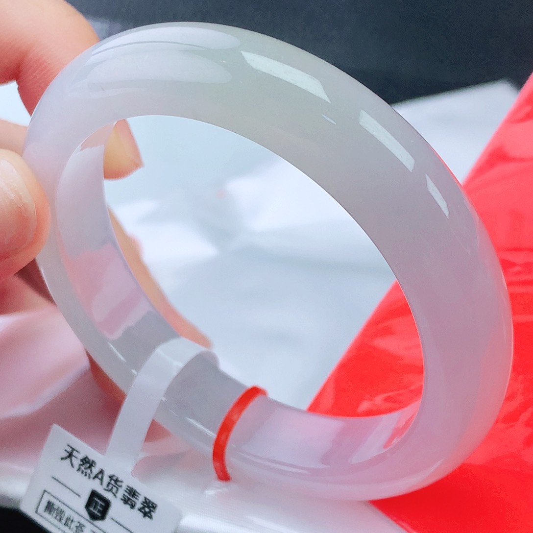 未镶嵌手镯翡翠55圈