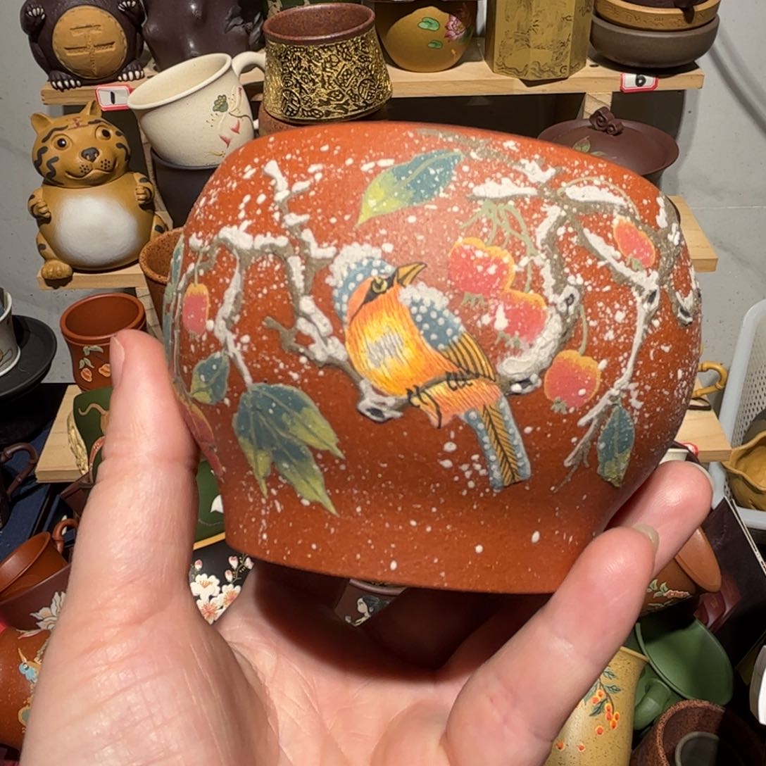 紫砂茶杯宜兴紫砂主人杯