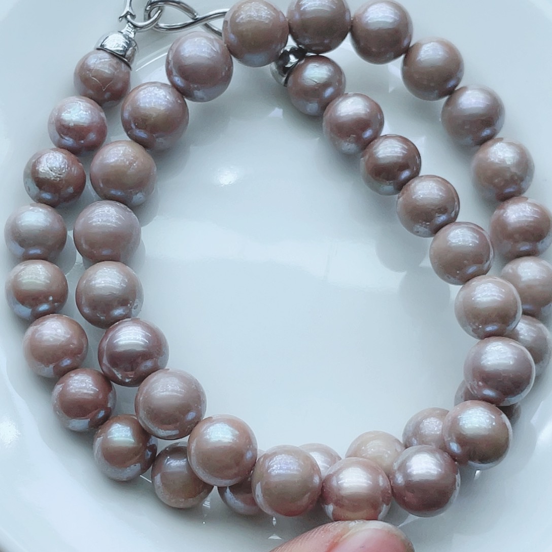 淡水珍珠颈饰钛钢