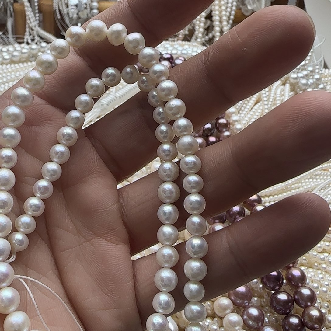 家***厅未镶嵌淡水珍珠半成品卡6