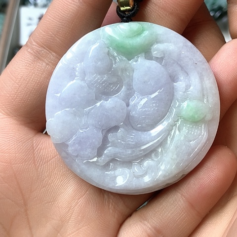 翡翠未镶嵌颈饰天然缅甸翡翠a货