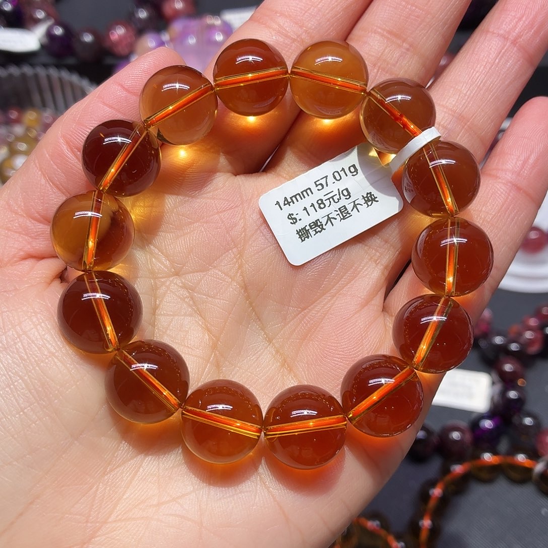 水晶手链未镶嵌手链