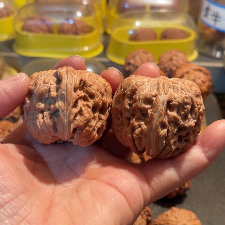 文玩核桃把件全品门墩48