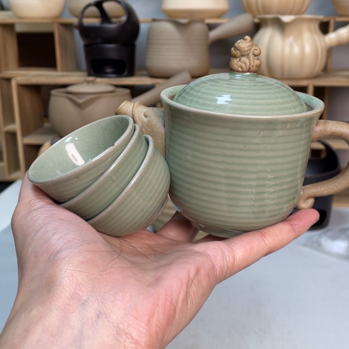 【闪购商品】壶老段烧陶瓷茶器！