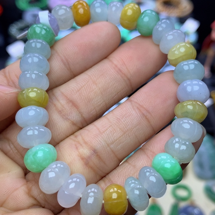 翡翠手链未镶嵌翡翠 10.1 