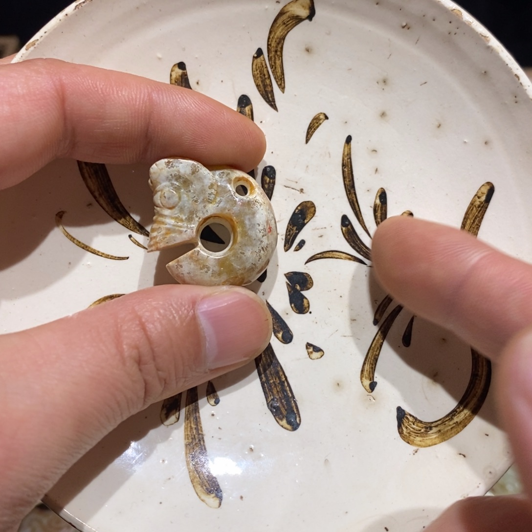 雅***玩瓷片白底印花好物推荐