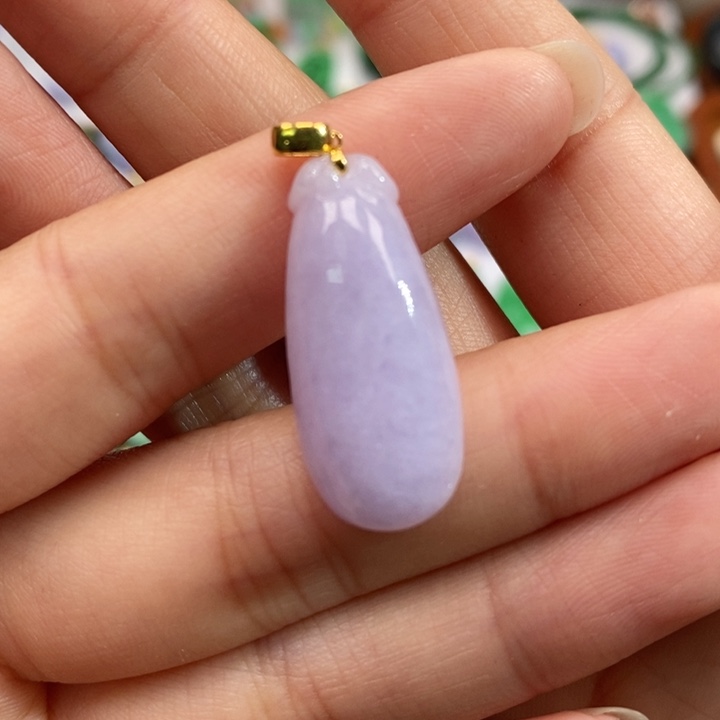 颈饰未镶嵌翡翠吊坠