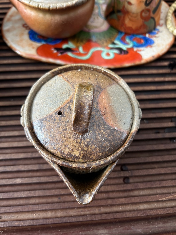 森笃夫备前烧宝瓶