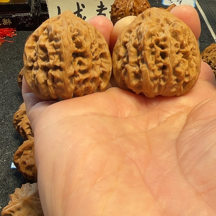 文玩核桃把件野牛