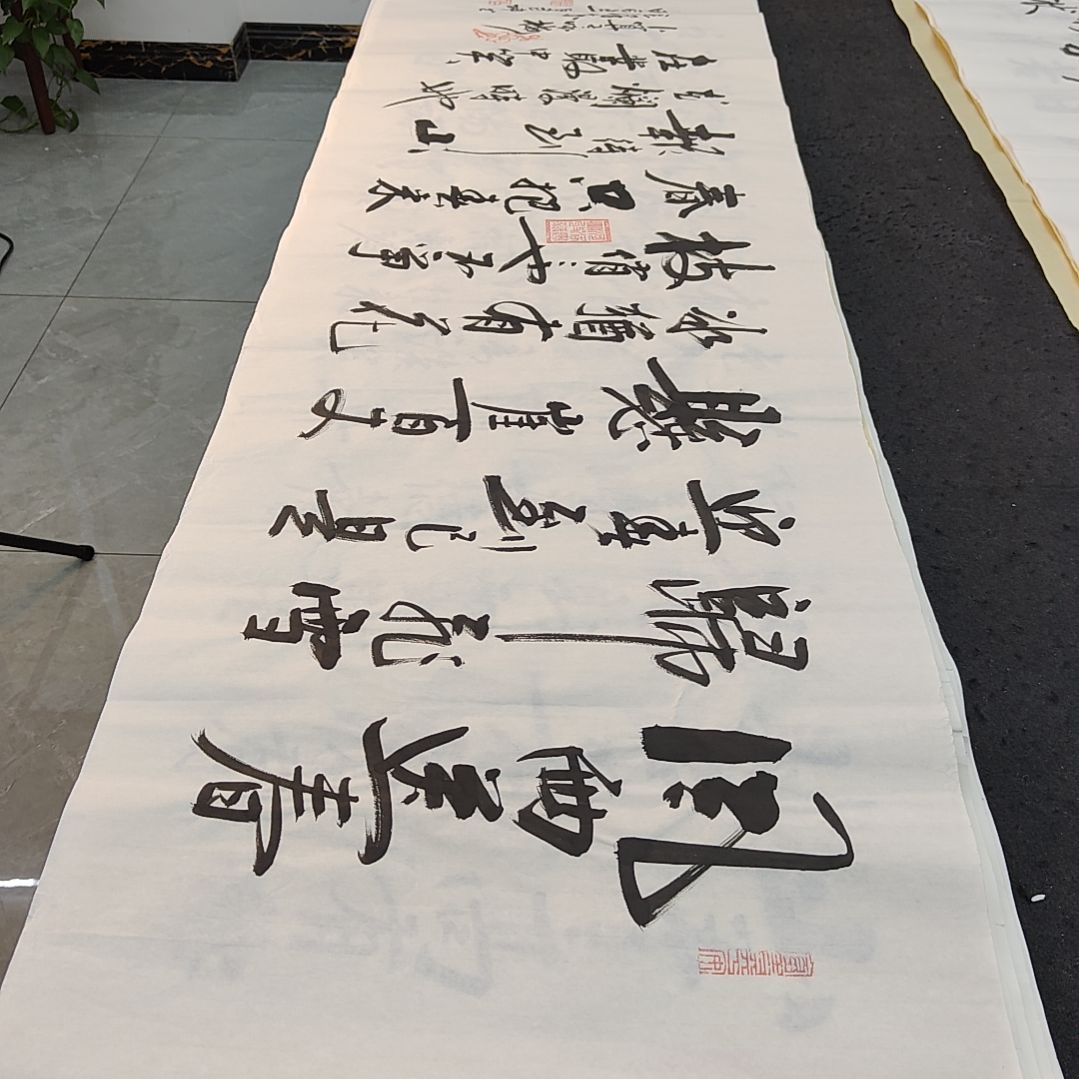 白武坤老师作品一副