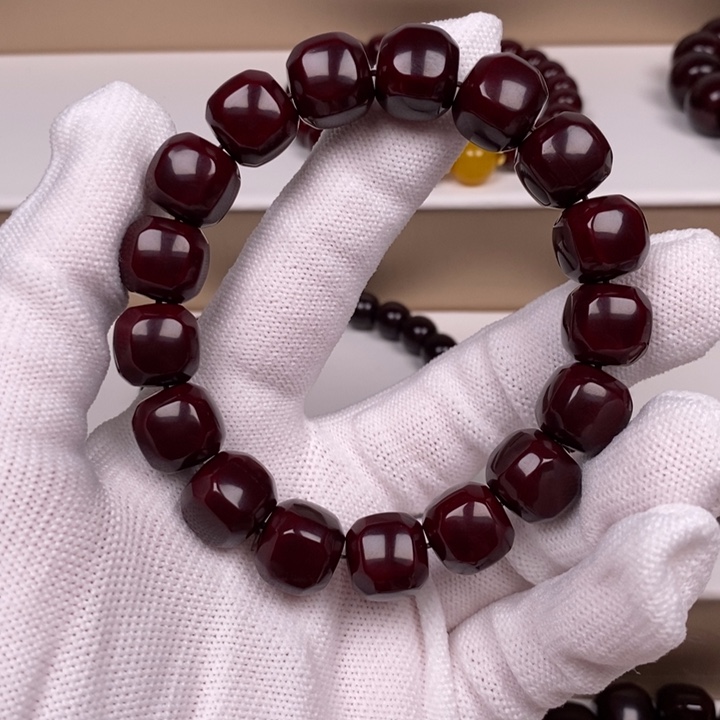 核桃手串/手链?****佬猴头雕刻