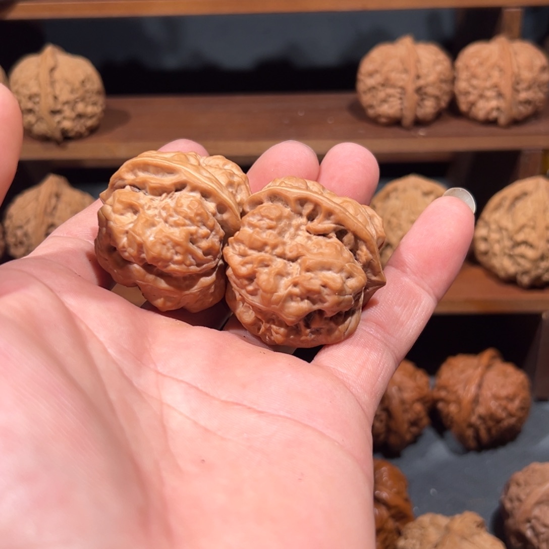 不***玩文玩核桃吊坠蛤蟆头42