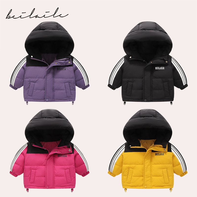 【三防连帽轻薄羽绒服 小乐妈咪】婴儿羽绒服男女宝宝羽绒服外套K1