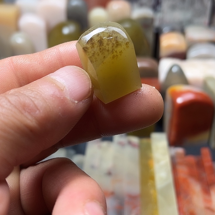 印石昌化石老挝田黄印章