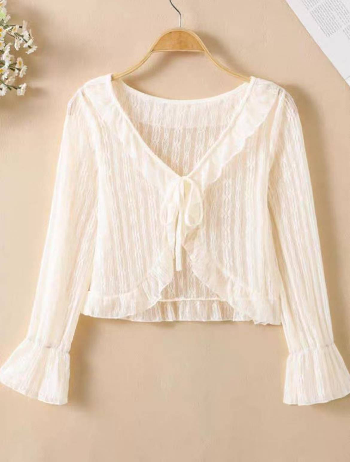【静梦服饰101--150】~夏季新款~~修身~设计感~时尚～百搭披肩针织衣