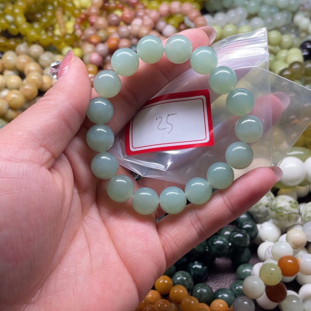 蛇纹石玉未镶嵌手串