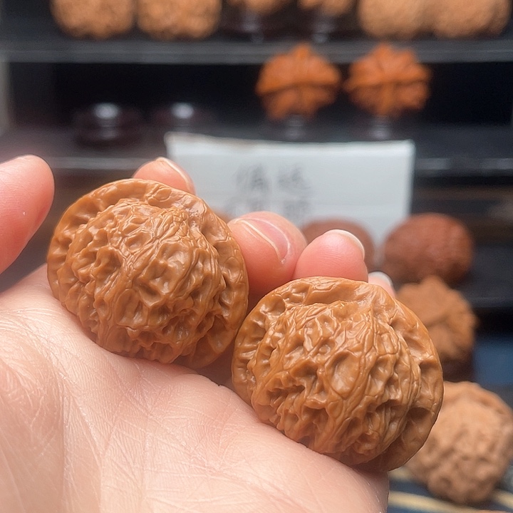 文玩核桃把件宫灯38