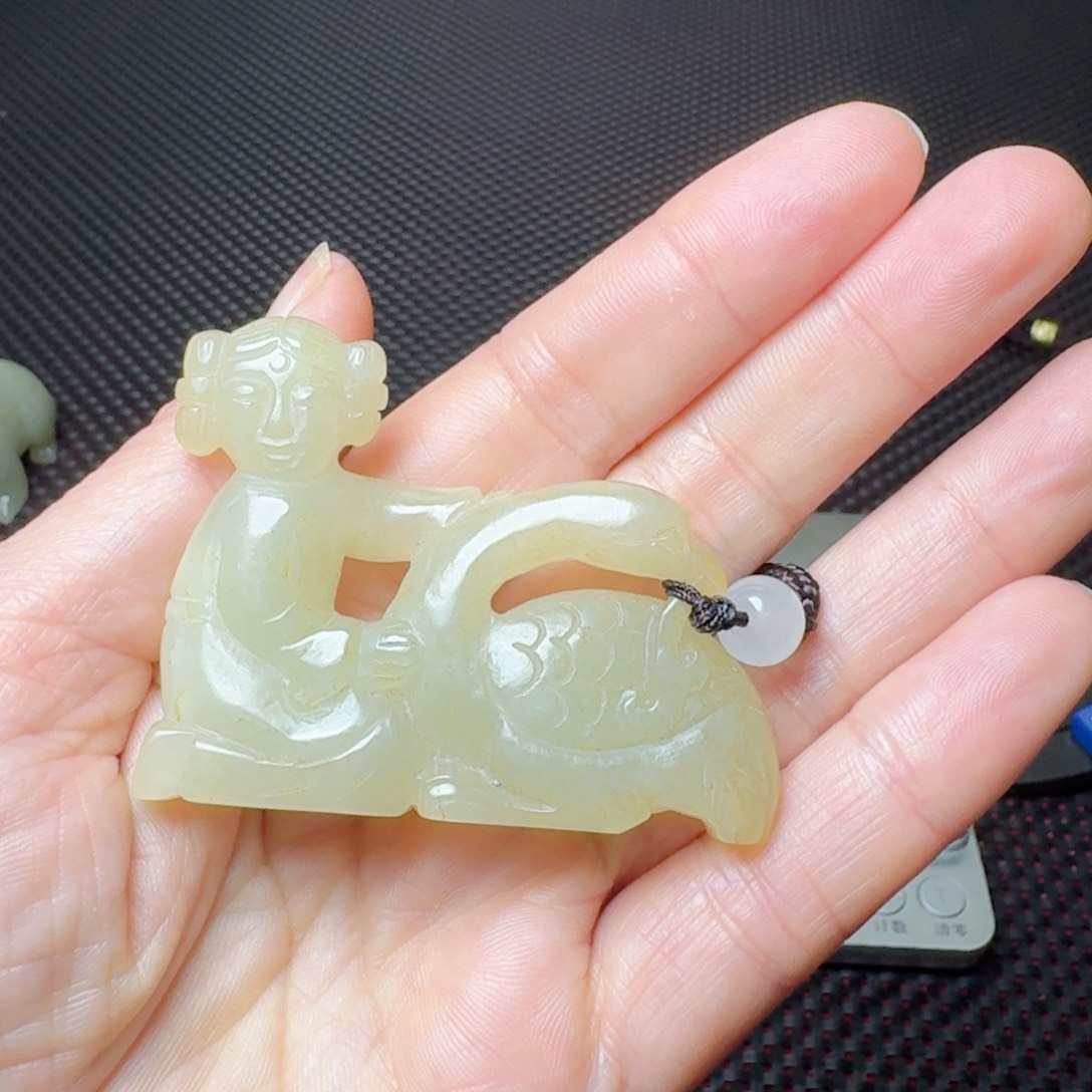 和田玉挂件未镶嵌