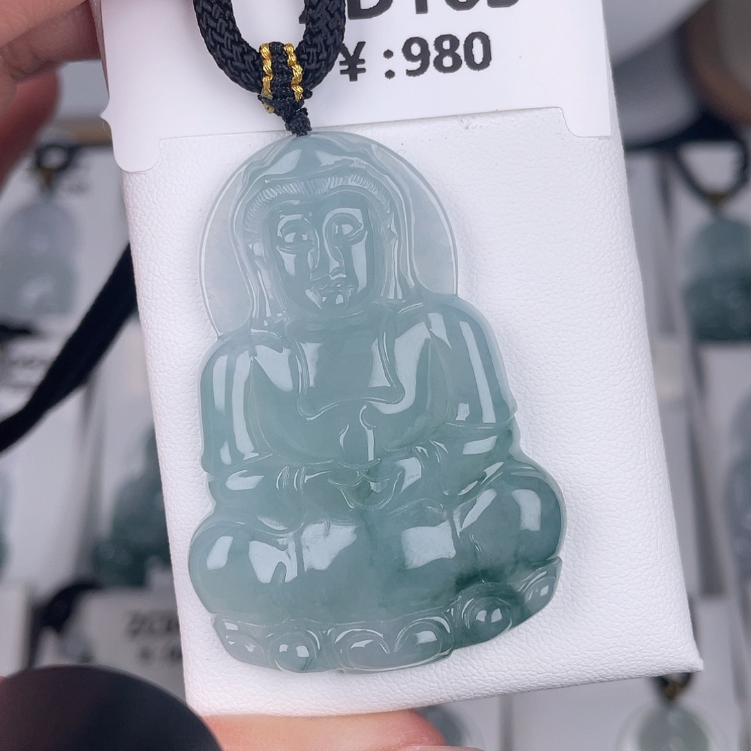 翡翠未镶嵌颈饰zd163