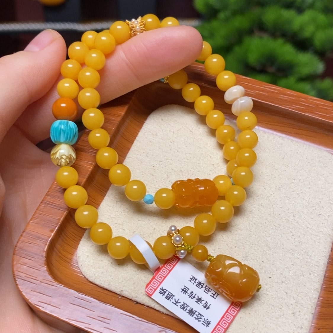 【闪购商品】手链蜜蜡未镶嵌手串