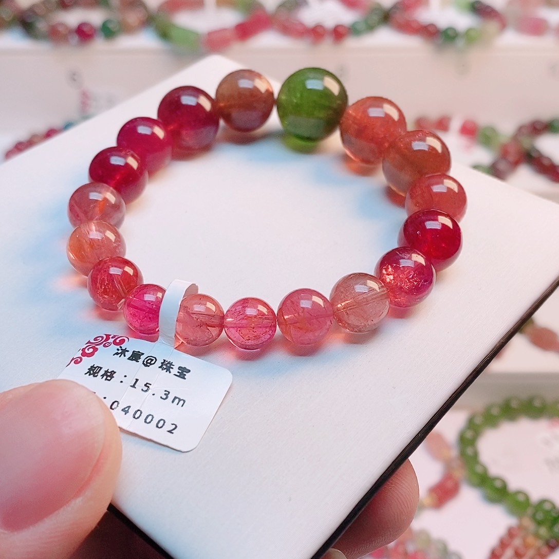 碧玺手链未镶嵌7号