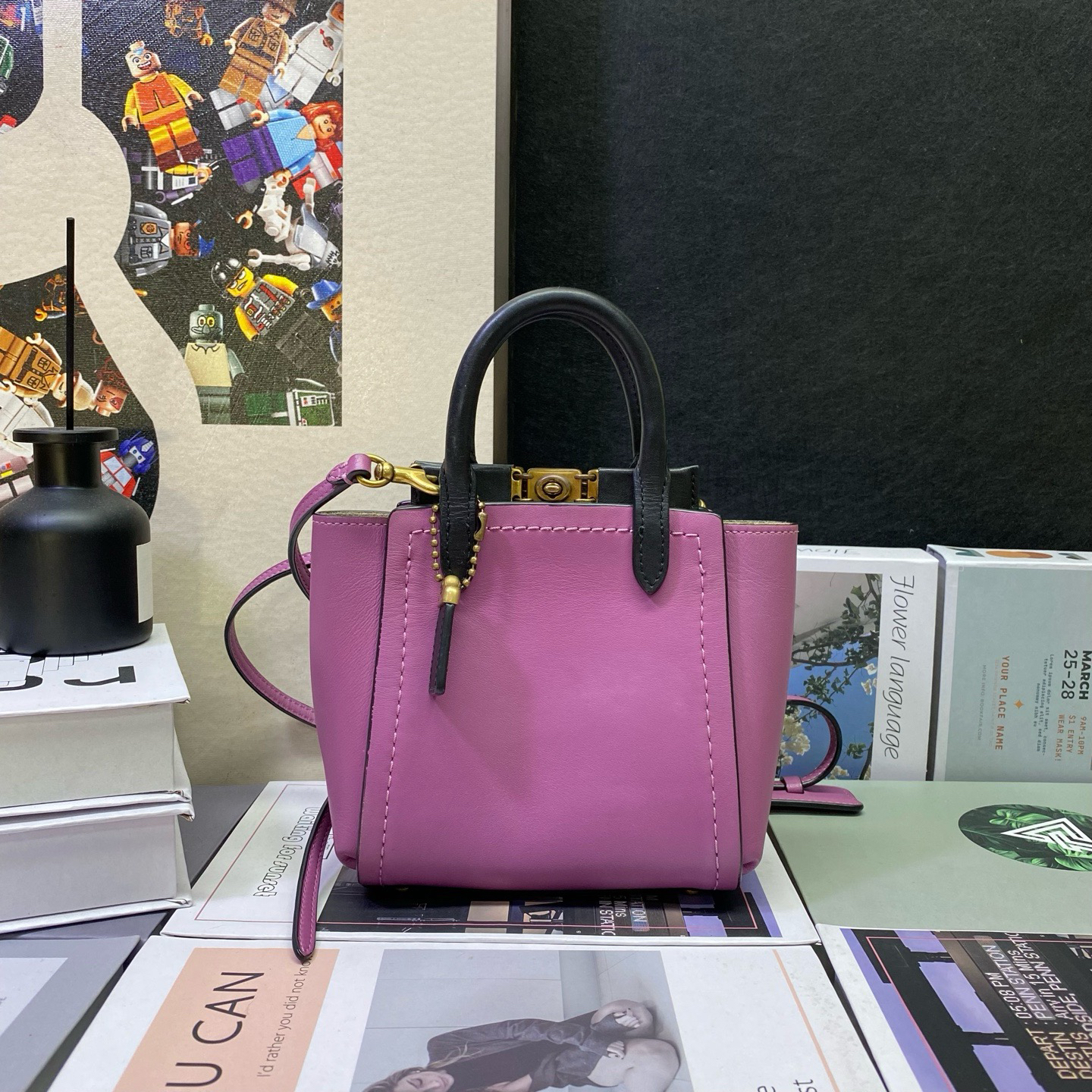 95新 COACH/蔻驰 23482斜挎包14*16