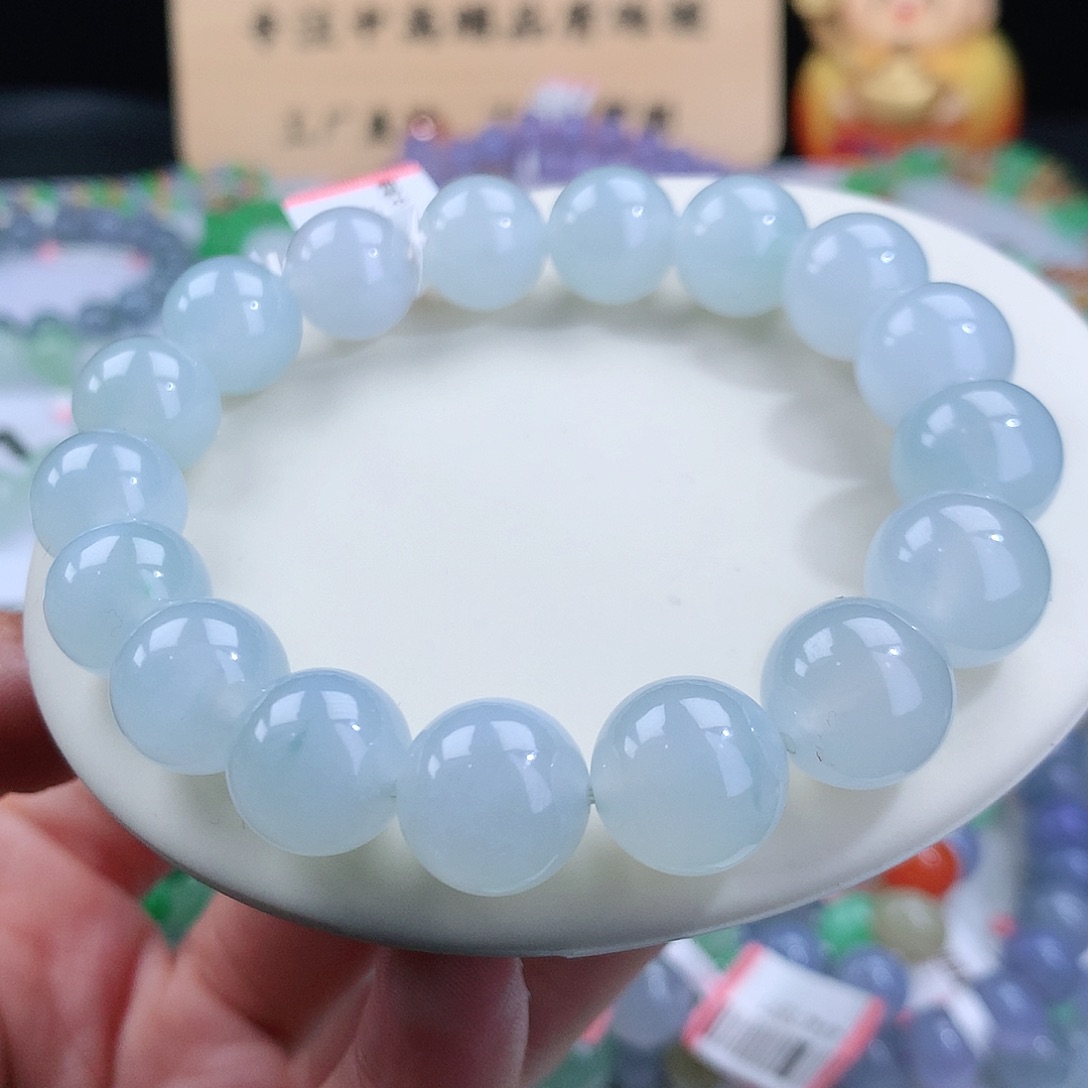 翡翠手链未镶嵌卡12