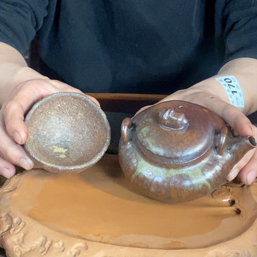 紫砂柴烧紫砂茶具