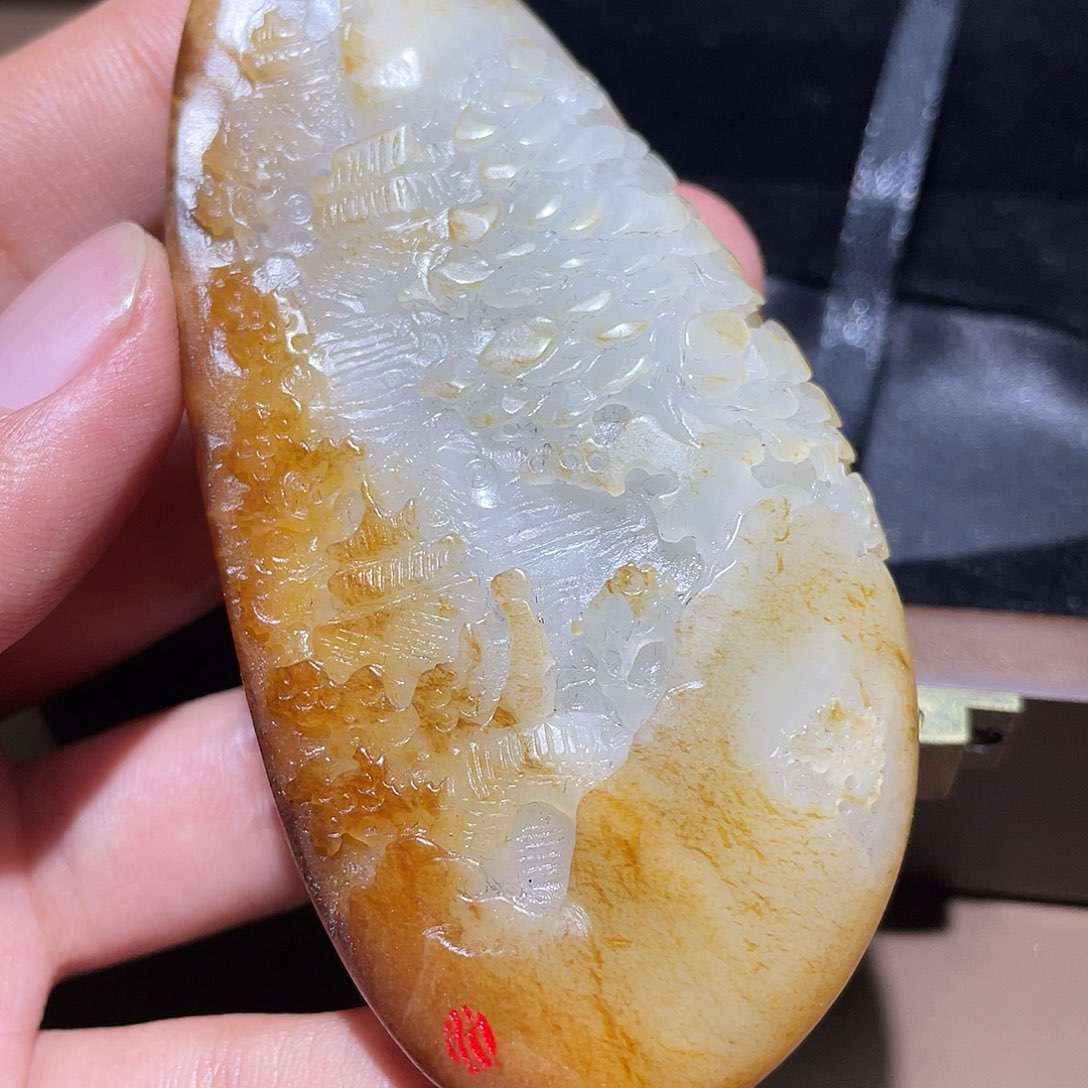 和田玉颈饰未镶嵌Y