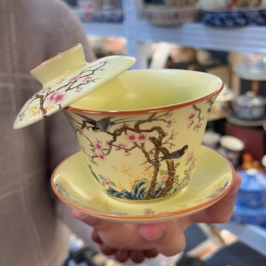 盖碗很漂亮我很喜欢