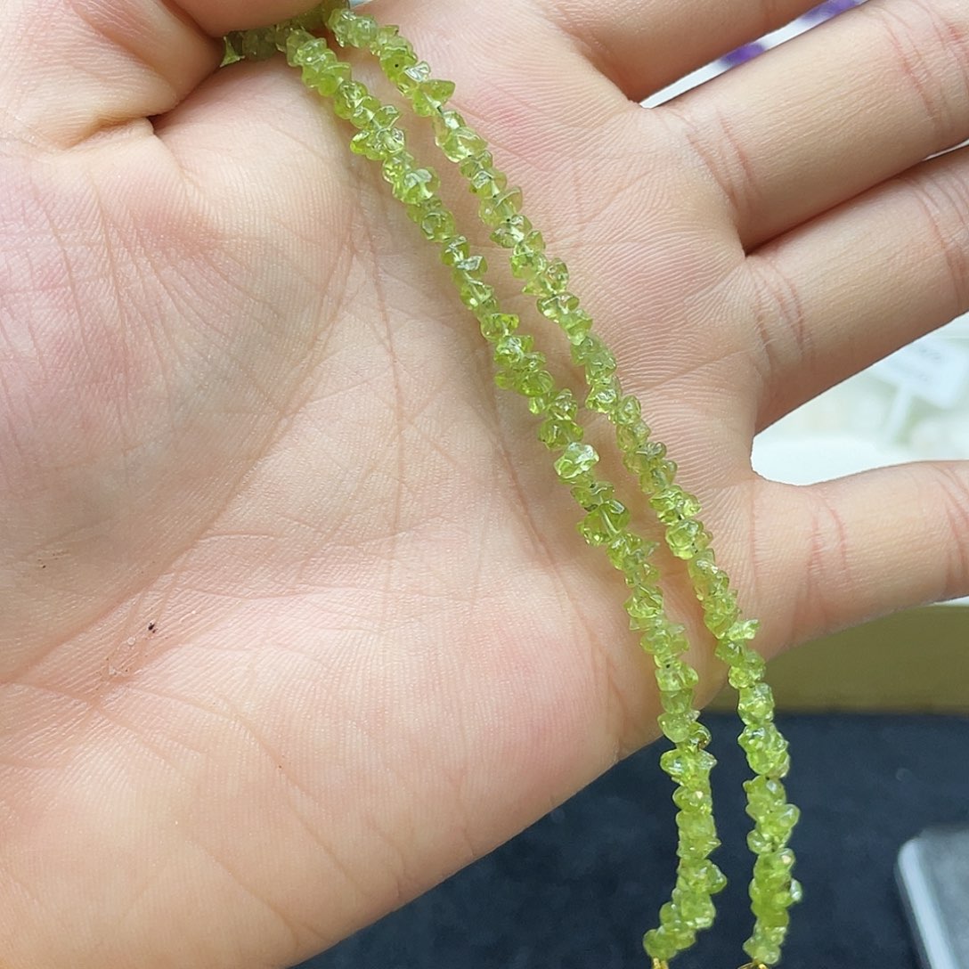 水晶手链未镶嵌橄榄石多样性任发其一