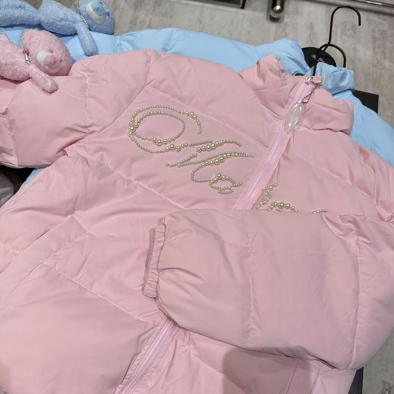 COCO AMAZING （034）特价秋冬百搭时尚保暖珍珠羽绒服-4N112YR912