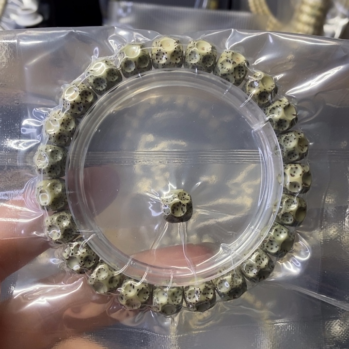 手串星月菩提绿幽灵无相10/9单圈福利价