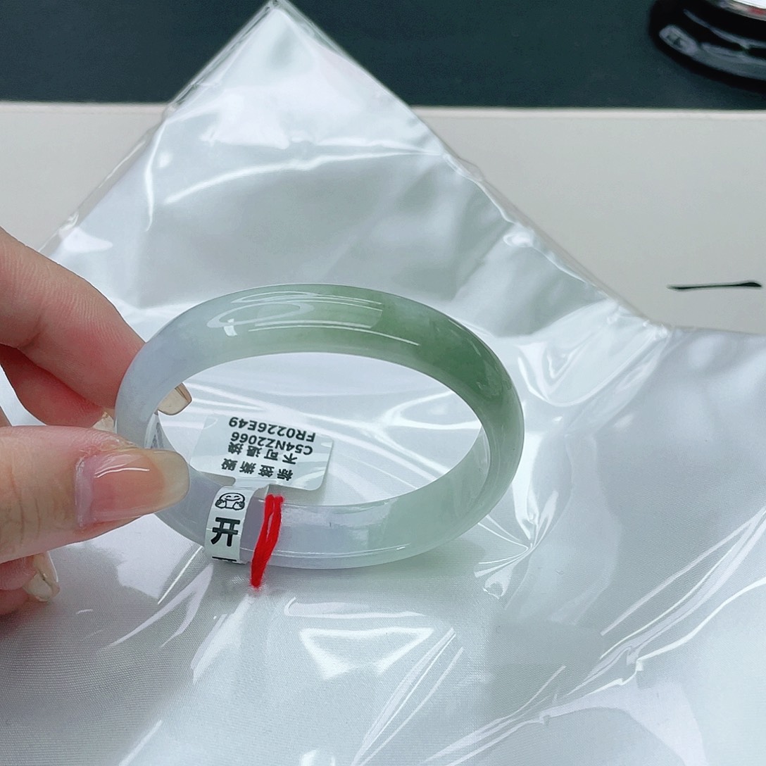 翡翠手镯未镶嵌贵妃54.3