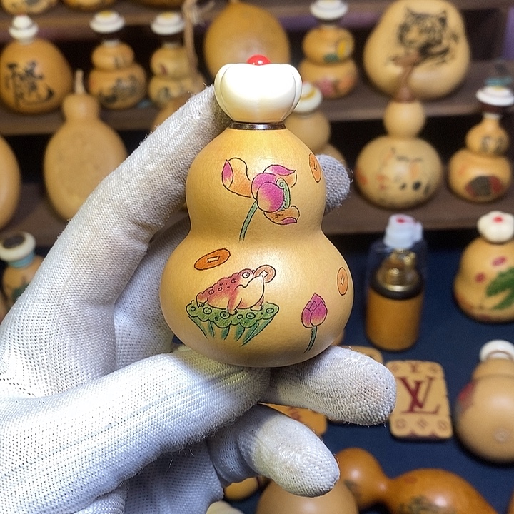 莲花转转口葫芦葫芦