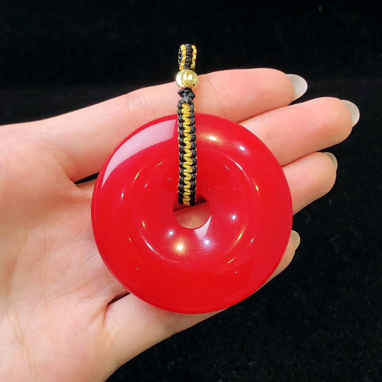 红景天平安扣吊坠（不带链） C02-141