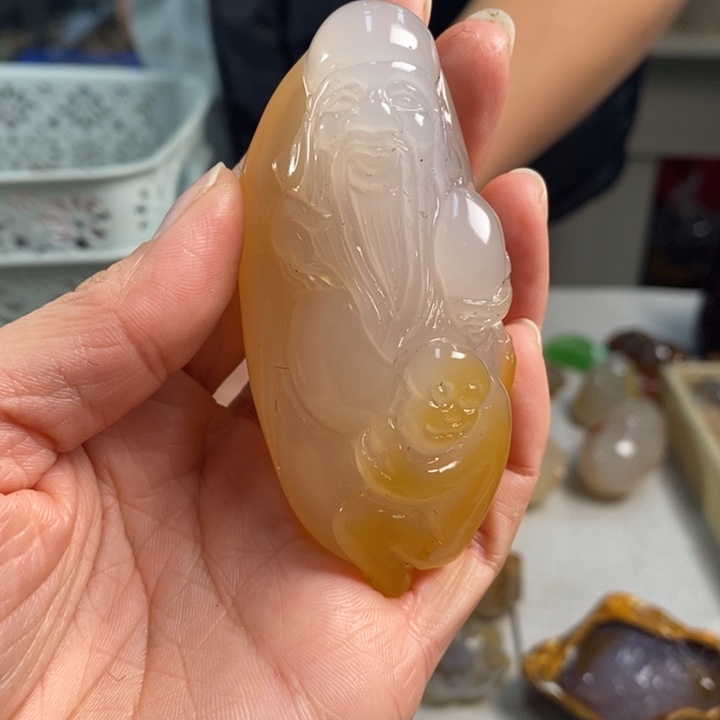 玛瑙/玉髓吊坠(不含链)未镶嵌