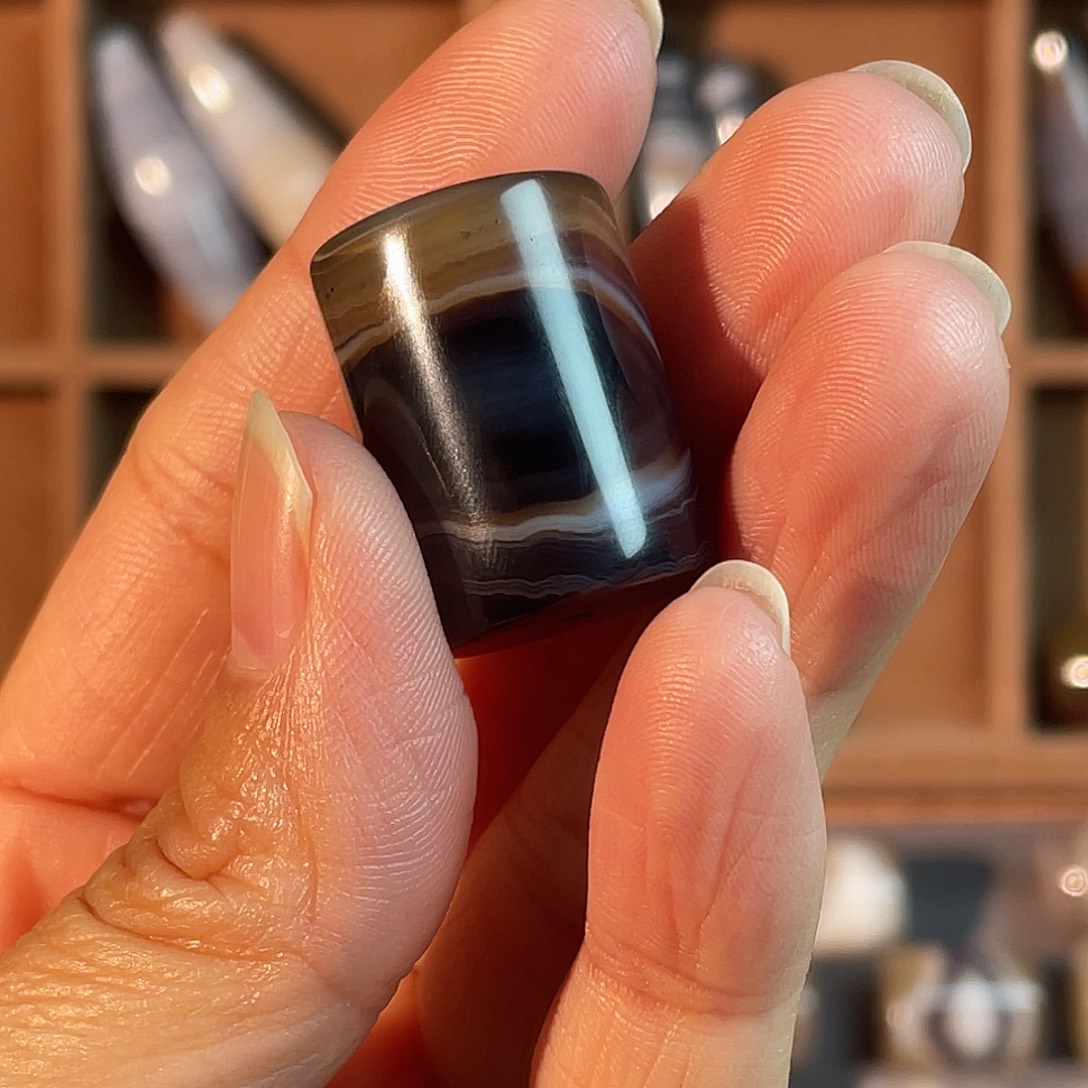 悉***多玛瑙/玉髓合金颈饰