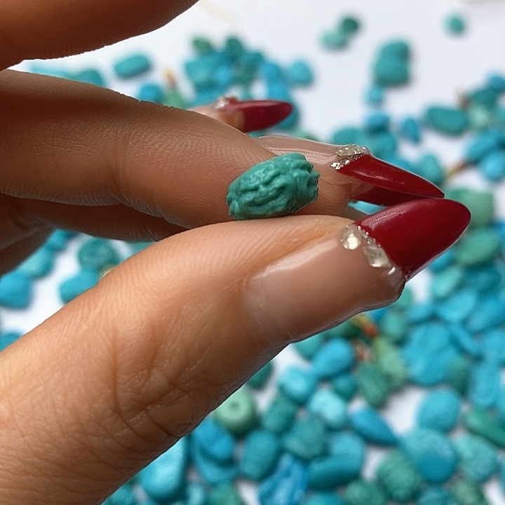 绿松石珠宝奇石未镶嵌