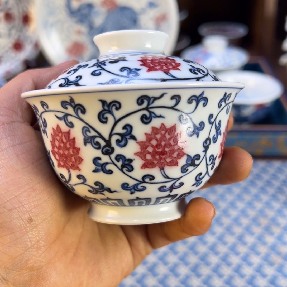 摆件景德镇手工手绘陶瓷